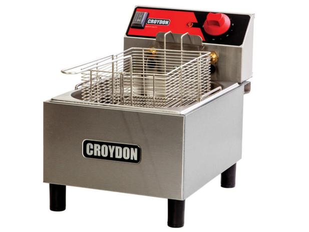 Fritadeira Elétrica Industrial Croydon FC1B2 - 4,5L Inox