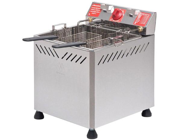 Fritadeira Elétrica Industrial Marchesoni FT.7.261 - 18L Inox Água e Óleo com 2 Cestos