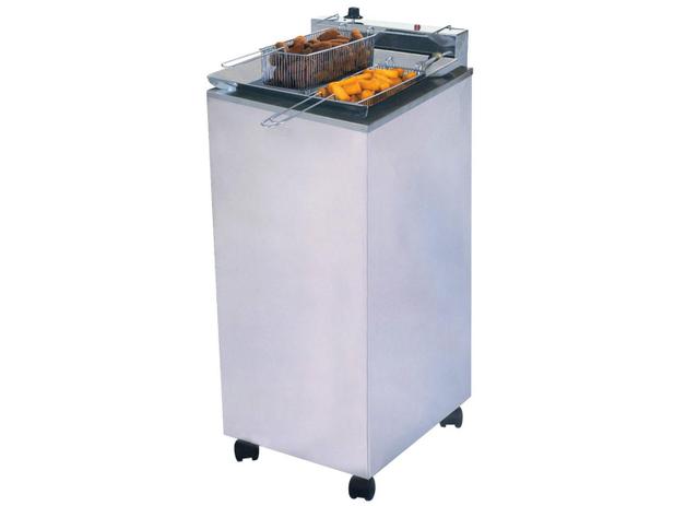 Fritadeira Elétrica Industrial Progás PR 300E - 24L Inox com 2 Cestos Menor preço em Fritadeira Elétrica Industrial Progás PR 300E - 24L Inox com 2 Cestos