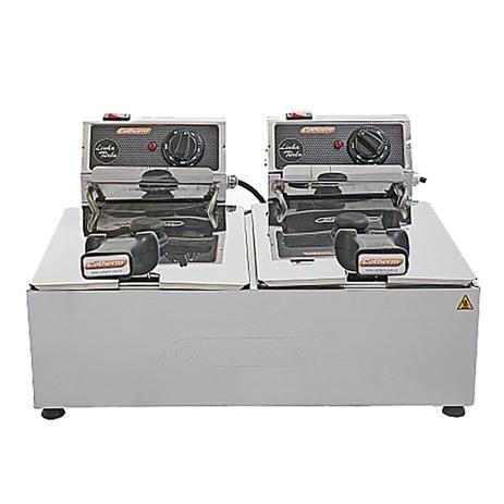 Menor preço em Fritadeira Elétrica Industrial Turbo 2 Cubas 5L 220V 2492 Cotherm