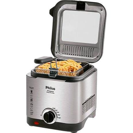 Fritadeira eletrica philco deep fry 1,8l  com timer 127v - BRITANIA