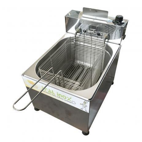 Fritadeira Elétrica Profissional 7 Litros Óleo Ital Inox Menor preço em Fritadeira Elétrica Profissional 7 Litros Óleo Ital Inox