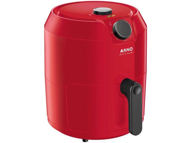 Fritadeira Elétrica Sem Óleo/Air Fryer Britânia - Air Fry Pro Saúde Vermelha  3,2L com Timer