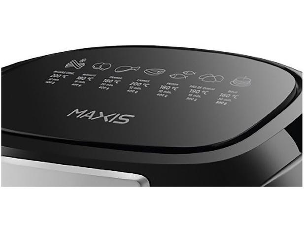 Fritadeira Elétrica sem Óleo/Air Fryer Mondial - Maxis AF-33 Preto e Prata 3,2L com Timer
