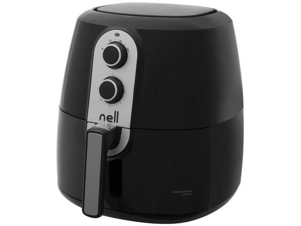 Fritadeira Elétrica sem Óleo/Air Fryer Nell - Grand Família Preto 5L