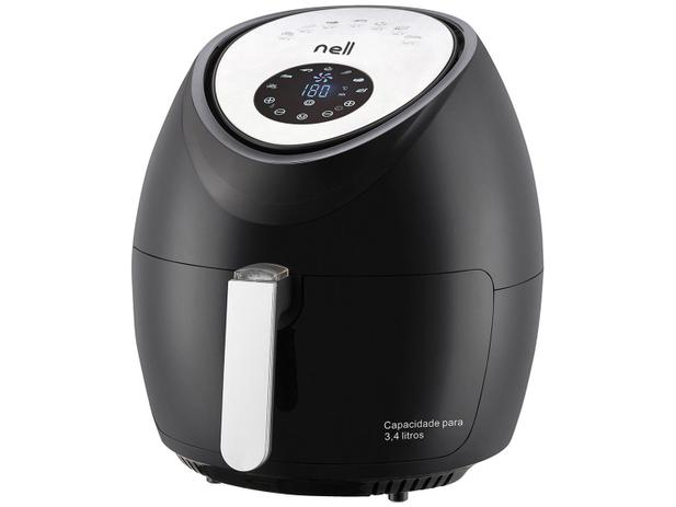 Fritadeira Elétrica sem Óleo/Air Fryer - Nell MAF360 Preto 3,4L com Timer