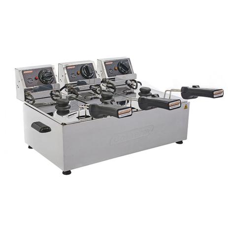 Fritadeira Elétrica Turbo Cotherm Profissional 3 Cubas220V Menor preço em Fritadeira Elétrica Turbo Cotherm Profissional 3 Cubas220V