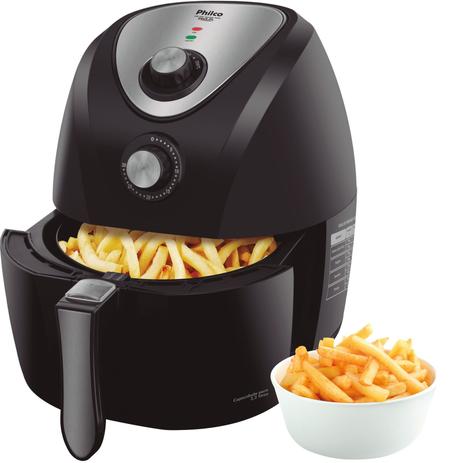 Fritadeira Philco Air Fry Saúde Inox PH 4,4L Menor preço em Fritadeira Philco Air Fry Saúde Inox PH 4,4L