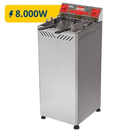 Fritador Água Óleo Marchesoni 25L 8000W 1 Cesto Menor preço em Fritador Água Óleo Marchesoni 25L 8000W 1 Cesto