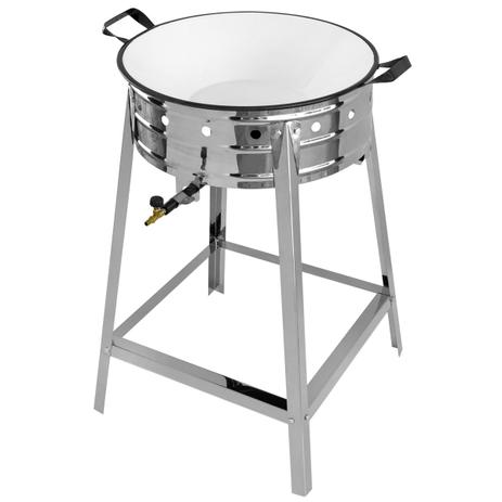 Fritador Em Inox Com Tacho Esmaltado 2.5l N 16 Fi-16 Armon Menor preço em Fritador Em Inox Com Tacho Esmaltado 2.5l N 16 Fi-16 Armon