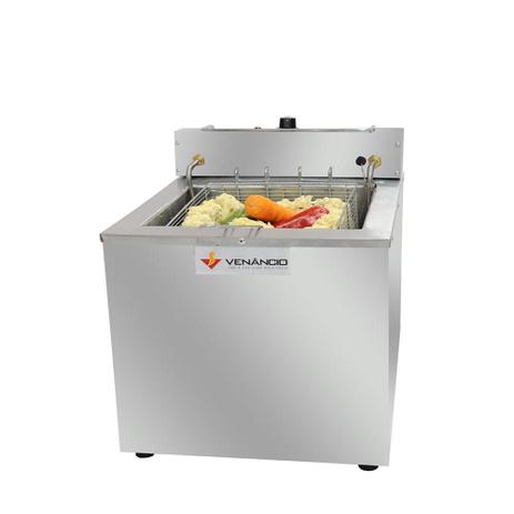 Fritador Industrial Água e Óleo Venâncio Mesa Clean Elétrico 23 Litros Menor preço em Fritador Industrial Água e Óleo Venâncio Mesa Clean Elétrico 23 Litros