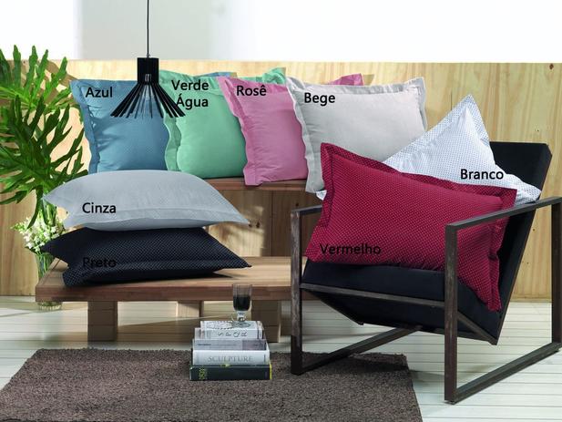 Fronha avulsa All Design 50cm x 70cm poá com 3 abas Altenburg Menor preço em Fronha avulsa All Design 50cm x 70cm poá com 3 abas Altenburg