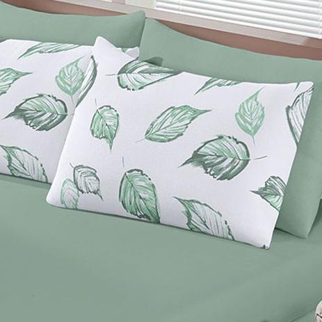 Fronha Avulsa Buettner Malha 200 Cipreste Musgo Estampada Basic - Bouton é boa?