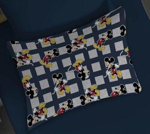 Fronha Avulsa de Malha 100 Algodão Mickey Mescla Portallar é boa?