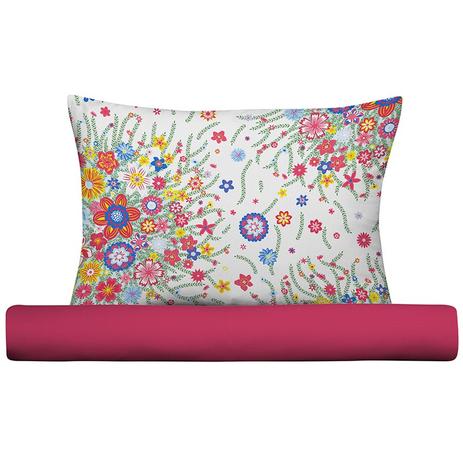 Fronha avulsa estampada de malha primavera rosa chiclete - portallar é ruim? Fronha avulsa estampada de malha primavera rosa chiclete - portallar é boa?