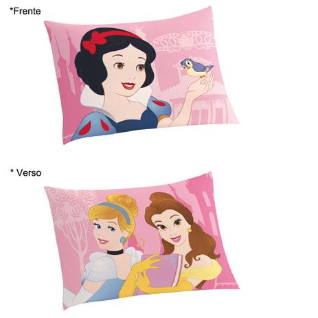 Fronha Princesas Porta Travesseiro Cinderela Branca de Neve Lepper Menor preço em Fronha Princesas Porta Travesseiro Cinderela Branca de Neve Lepper
