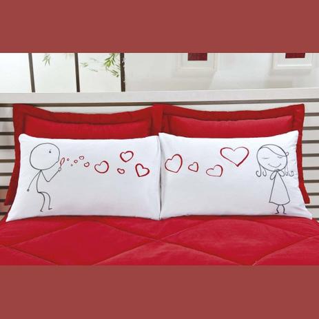 Fronhas Emoções 100 Algodão 02 Peças - Bolhas de Amor - Aquarela Menor preço em Fronhas Emoções 100 Algodão 02 Peças - Bolhas de Amor - Aquarela