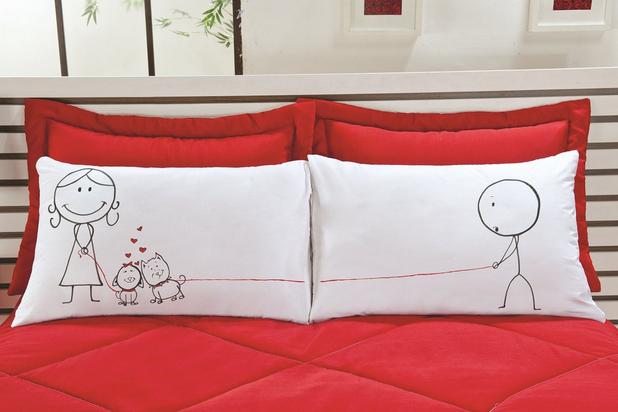 Fronhas Emoções Pet - 02 Peças - Decoramando Menor preço em Fronhas Emoções Pet - 02 Peças - Decoramando