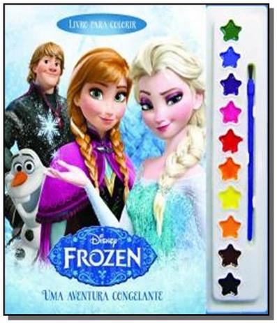 Frozen: uma aventura congelante - livro para color - Dcl Menor preço em Frozen: uma aventura congelante - livro para color - Dcl