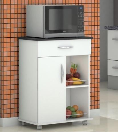 Fruteira Balcão Armário Microondas p/ Frutas Bebedouro de Cozinha com Rodinhas - ClickForte Menor preço em Fruteira Balcão Armário Microondas p/ Frutas Bebedouro de Cozinha com Rodinhas - ClickForte