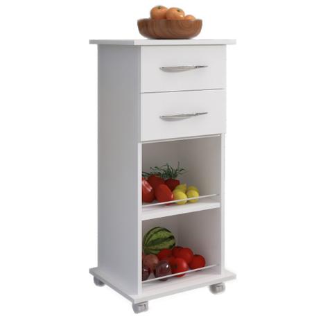 Fruteira Balcão Cozinha Multiuso Base Microondas Cor Branca - Clickforte Menor preço em Fruteira Balcão Cozinha Multiuso Base Microondas Cor Branca - Clickforte