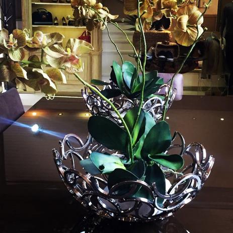 Fruteira de Aço Polido - Cód.: 48635 - Morar chic é boa?