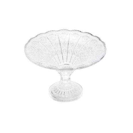Fruteira De Cristal C/Pé Starry - F9-25616 - Wolff Menor preço em Fruteira De Cristal C/Pé Starry - F9-25616 - Wolff