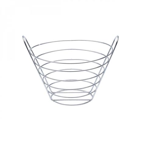 Fruteira de Ferro Cromado 29cmx19cmx21cm Lyor Prata Menor preço em Fruteira de Ferro Cromado 29cmx19cmx21cm Lyor Prata