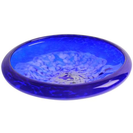 Fruteira decorativa azul- 52x16x52 cm - Btc decor Menor preço em Fruteira decorativa azul- 52x16x52 cm - Btc decor