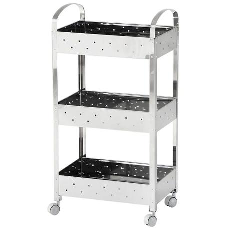 Fruteira em aço inox 3 andares Brinox Suprema Menor preço em Fruteira em aço inox 3 andares Brinox Suprema
