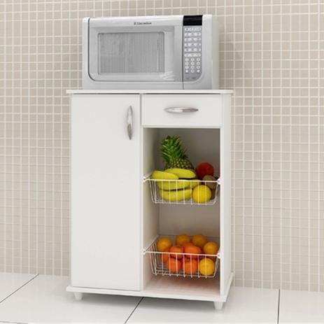 Fruteira Notavel Belize New Branco 1 Porta 1 Gaveta Menor preço em Fruteira Notavel Belize New Branco 1 Porta 1 Gaveta