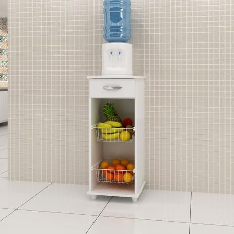 Fruteira Para Cozinha Com 01 Gaveta Com Corrediças Metálicas Agata New - Notável móveis é boa?