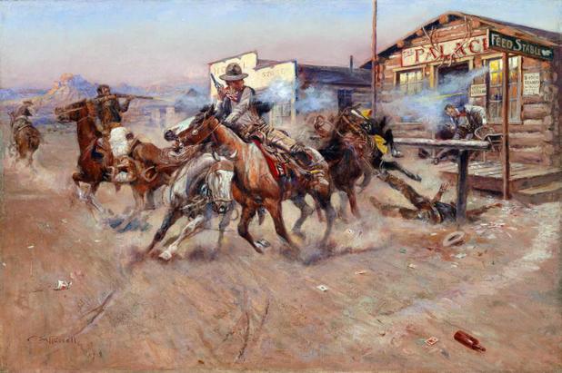 Fumaça da .45 - Charles Russell - Tela 50x75 Para Quadro - Santhatela é ruim? Fumaça da .45 - Charles Russell - Tela 50x75 Para Quadro - Santhatela é boa?