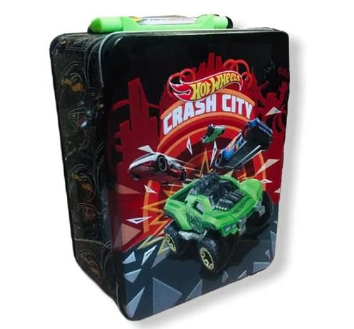 Fun hwcc2 hot wheels maleta porta carrinhos 6905-8c - crash city Menor preço em Fun hwcc2 hot wheels maleta porta carrinhos 6905-8c - crash city