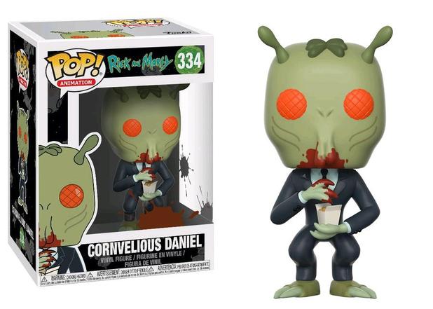 Funko Pop Animation: Rick Morty - Cornvelious Daniel 344 Menor preço em Funko Pop Animation: Rick Morty - Cornvelious Daniel 344