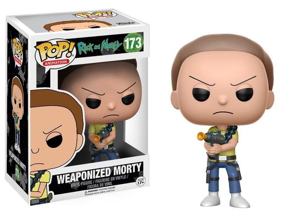 Funko Pop Animation: Rick Morty - Weaponized Morty 173 Menor preço em Funko Pop Animation: Rick Morty - Weaponized Morty 173