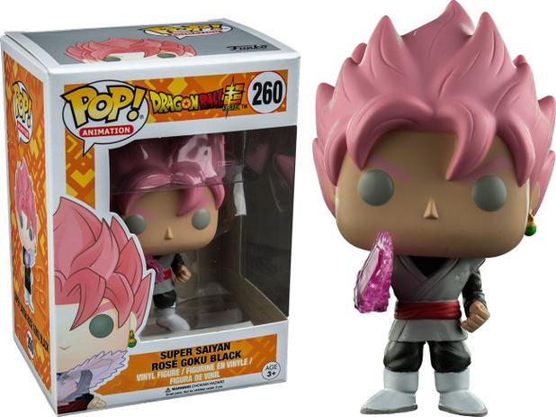 Funko Pop Anime: Dragon Ball Super - Super Saiyan Rose Exclusive Hot Topic 260 Menor preço em Funko Pop Anime: Dragon Ball Super - Super Saiyan Rose Exclusive Hot Topic 260