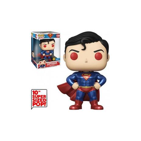 Funko Pop Chase Dc Exclusive - Superman 159 Metallic Super - Vila Brasil Menor preço em Funko Pop Chase Dc Exclusive - Superman 159 Metallic Super - Vila Brasil