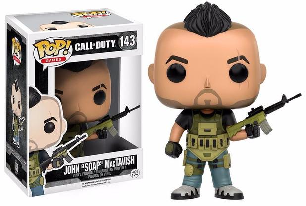 Funko Pop Games Call Of Duty - John Soap Mac Tavish é boa?