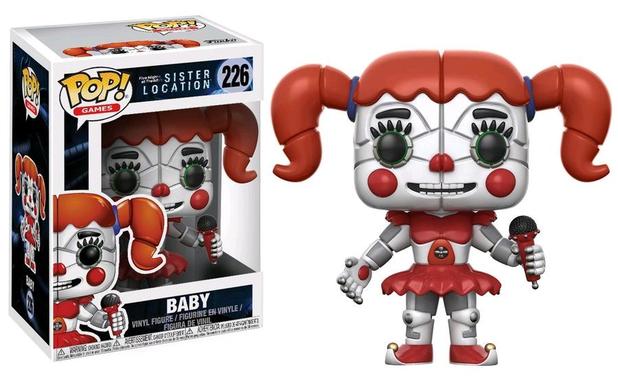 Funko Pop Games: Five Nights at Freddys - Baby 226 Menor preço em Funko Pop Games: Five Nights at Freddys - Baby 226