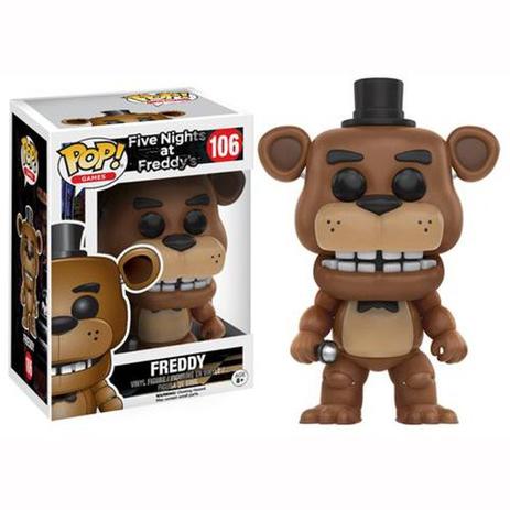 Funko Pop Games: Five Nights at Freddys - Freddy 106 Menor preço em Funko Pop Games: Five Nights at Freddys - Freddy 106
