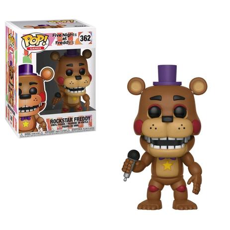 Funko Pop Games:Five Nights at Freddys-Rockstar Freddy362 Menor preço em Funko Pop Games:Five Nights at Freddys-Rockstar Freddy362