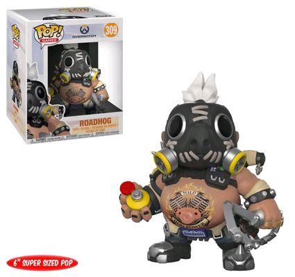 Funko Pop Games: Overwatch - Roadhog 6” 309 Menor preço em Funko Pop Games: Overwatch - Roadhog 6” 309