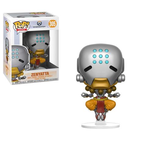 Funko Pop Games Overwatch - Zenyatta Menor preço em Funko Pop Games Overwatch - Zenyatta