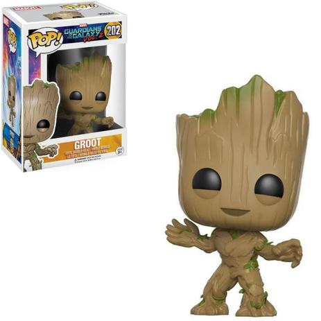Funko Pop Guardians Of The Galaxy 202 Groot Funko Magazine Luiza