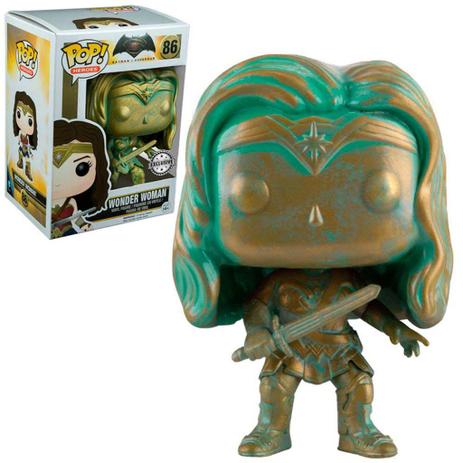 Funko Pop! Heroes Batman vs Superman Wonder Woman 86 Patina Menor preço em Funko Pop! Heroes Batman vs Superman Wonder Woman 86 Patina