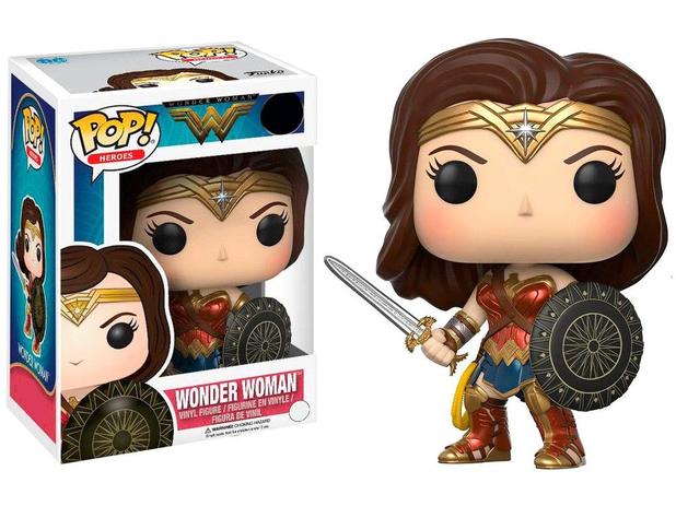 Funko Pop! Heroes DC Wonder Woman N12545 Menor preço em Funko Pop! Heroes DC Wonder Woman N12545