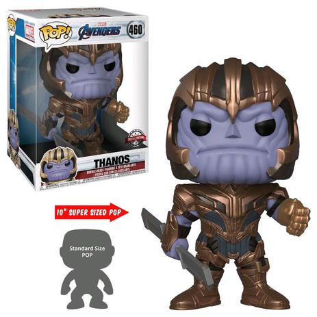 Funko Pop Marvel Avengers 4 Endgame: Thanos ”10 US Exclusive Menor preço em Funko Pop Marvel Avengers 4 Endgame: Thanos ”10 US Exclusive