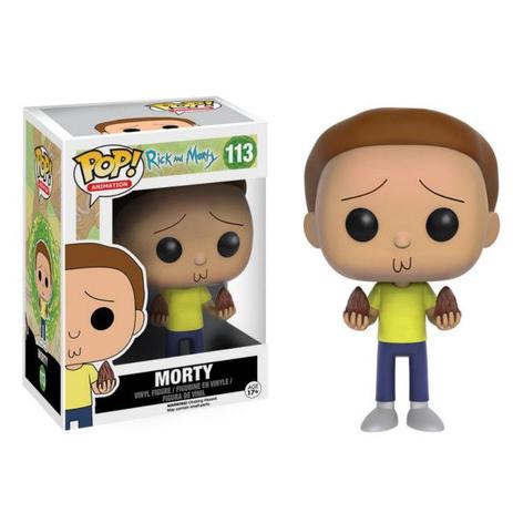 Funko Pop - Morty número 113 - Série Rick and Morty Menor preço em Funko Pop - Morty número 113 - Série Rick and Morty