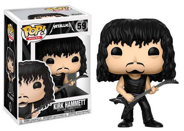 Funko Pop Rocks: Metallica - Kirk Hammett 59 Menor preço em Funko Pop Rocks: Metallica - Kirk Hammett 59